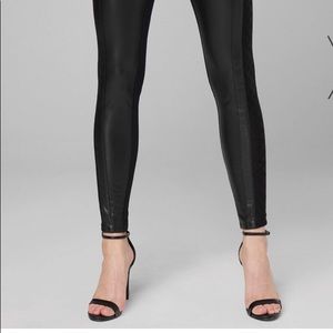 NWT Bebe high seamed faux leather legging